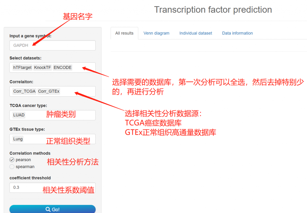 靶基因转录因子预测小工具分享——整合多数据库及相关性分析 – 王进的个人网站